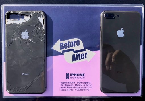 Back Glass Repair iPhone 8 Plus